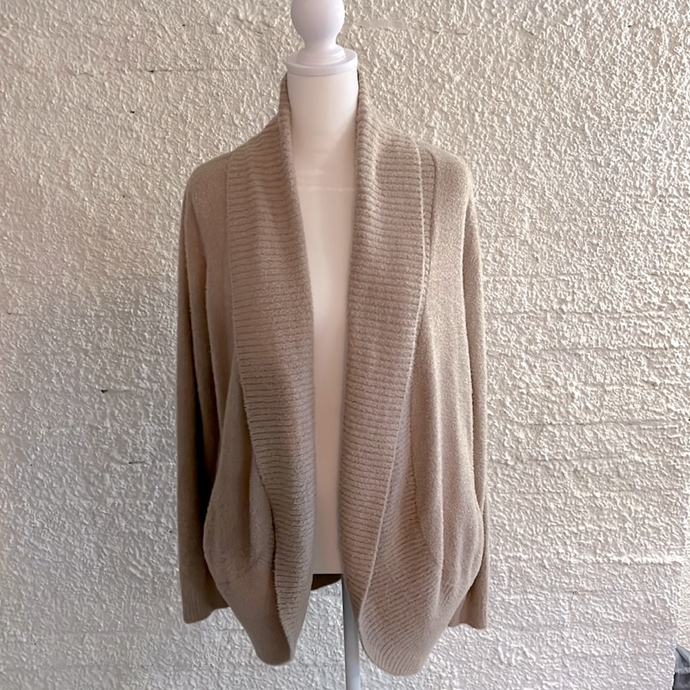 Rachel Zoe Open Cardigan Sweater. Size Small. Tan Color